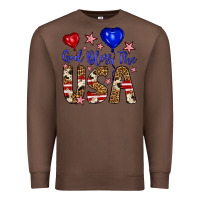 Chestnut god bless the usa Premium Sweatshirt - Artiststas