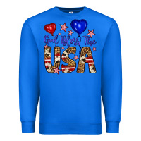 True Royal god bless the usa Premium Sweatshirt - Artiststas