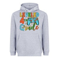 Heather Grey leveled 4th grade Heavyweight Hoodie - JahusDesignShop