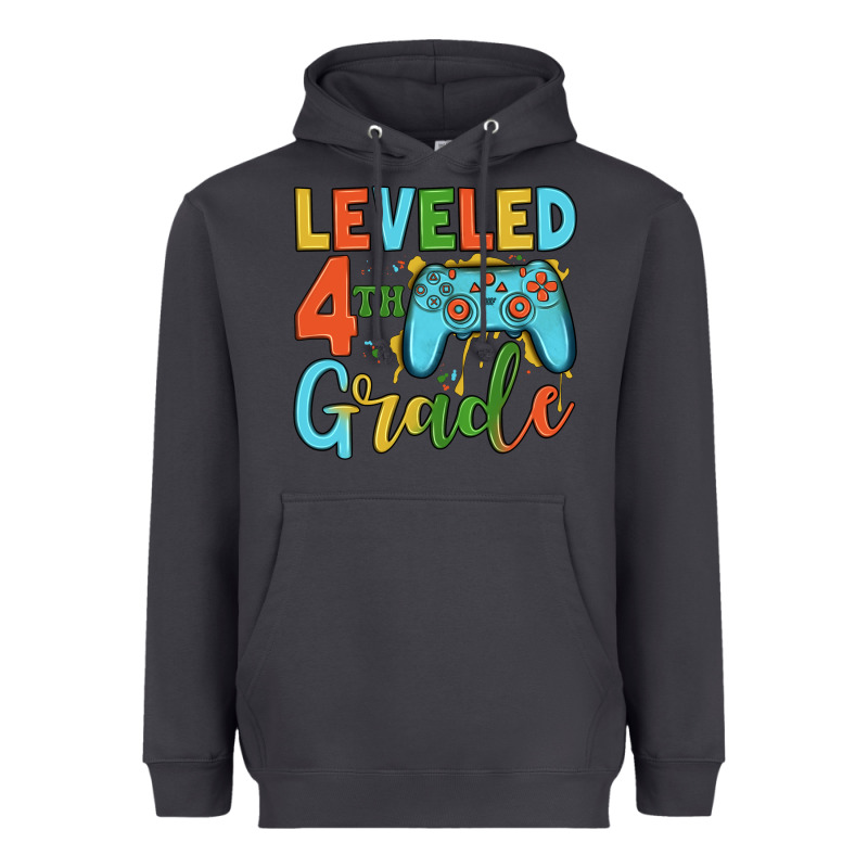 Leveled 4th Grade Heavyweight Hoodie by JahusDesignShop | Teevron