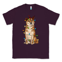Christmas Lights Shiba Inu Classic Tee | Teevron