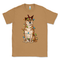 Toasted Coconut christmas lights shiba inu Classic Tee - RanaPortraitStore