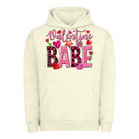 Pigment Pistachio valentine babe Urban Hoodie - NancyCooperArtShop