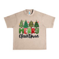 French Oak merry christmas trees Urban Heavy Tee - MaliasSmallBusiness