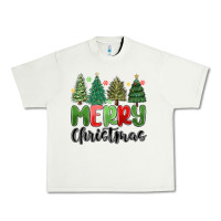 Pistachio merry christmas trees Urban Heavy Tee - MaliasSmallBusiness