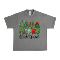Tornado merry christmas trees Urban Heavy Tee - MaliasSmallBusiness