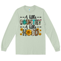 Matcha a little country a little hood Long Sleeve Tee - Zillion Design Studio