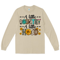 Mushroom a little country a little hood Long Sleeve Tee - Zillion Design Studio