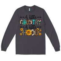 Smoke a little country a little hood Long Sleeve Tee - Zillion Design Studio