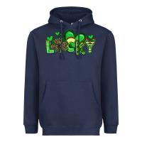 Navy lucky st patrick s day Heavyweight Hoodie - Artiststas