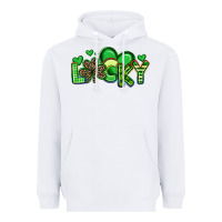 White lucky st patrick s day Heavyweight Hoodie - Artiststas