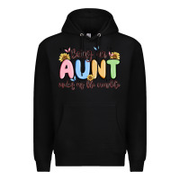 Black being an aunt makes my life complete Premium Hoodie - MaliasSmallBusiness