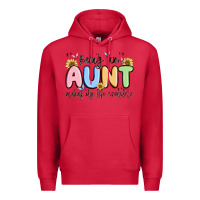 Cardinal being an aunt makes my life complete Premium Hoodie - MaliasSmallBusiness