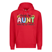 Red being an aunt makes my life complete Premium Hoodie - MaliasSmallBusiness