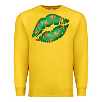 Lemon St. Patrick's Day Lip Premium Sweatshirt - Jasminsmagicworld