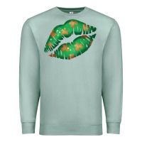 Seafoam St. Patrick's Day Lip Premium Sweatshirt - Jasminsmagicworld