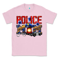 Bubblegum Pink police mom Classic Tee - Zillion Design Studio