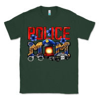 Sports Green police mom Classic Tee - Zillion Design Studio