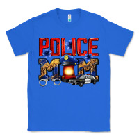 True Royal police mom Classic Tee - Zillion Design Studio