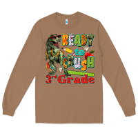 Toasted Coconut ready to crush third grade Long Sleeve Tee - texasbilliewilder