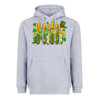 Heather Grey lucky mini Heavyweight Hoodie - Artiststas