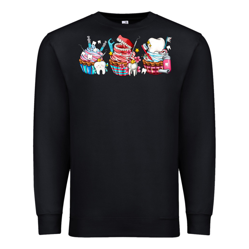 Dental Cupcakes Premium Sweatshirt by AdoDesignShop | Teevron