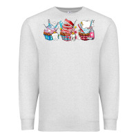 Oatmeal Heather dental cupcakes Premium Sweatshirt - AdoDesignShop