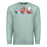 Seafoam dental cupcakes Premium Sweatshirt - AdoDesignShop