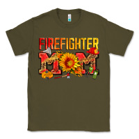 Army Green firefighter mom Classic Tee - Zillion Design Studio