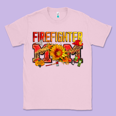 Firefighter Mom Classic Tee Designed By Zillion Design Studio