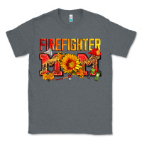 Charcoal Heather firefighter mom Classic Tee - Zillion Design Studio