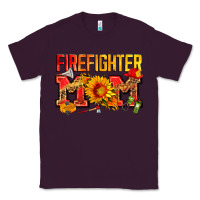 Plum firefighter mom Classic Tee - Zillion Design Studio