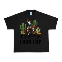 Black creepin it country rodeo Urban Heavy Tee - MaliasSmallBusiness
