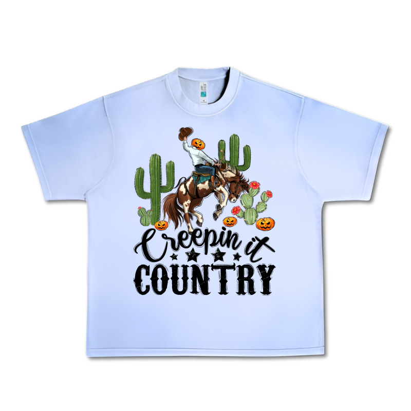 Creepin It Country Rodeo Urban Heavy Tee by MaliasSmallBusiness | Teevron