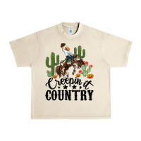 Sandshell creepin it country rodeo Urban Heavy Tee - MaliasSmallBusiness