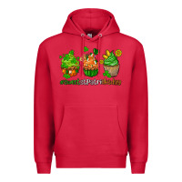Cardinal sweet st patricks day cupcake Premium Hoodie - AdoDesignShop