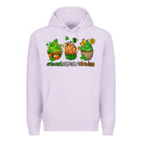 Lilac sweet st patricks day cupcake Premium Hoodie - AdoDesignShop