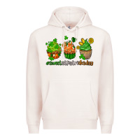 Pale Pink sweet st patricks day cupcake Premium Hoodie - AdoDesignShop