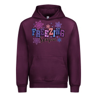 Mauve Wine freezing season Urban Hoodie - MaliasSmallBusiness