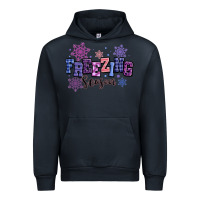 Navy freezing season Urban Hoodie - MaliasSmallBusiness