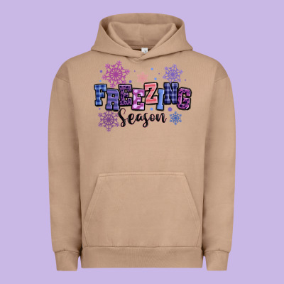 Freezing Season Urban Hoodie Designed By Maliassmallbusiness