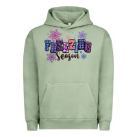 Pigment Oil Green freezing season Urban Hoodie - MaliasSmallBusiness