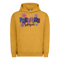 Pigment Peanut Butter freezing season Urban Hoodie - MaliasSmallBusiness