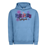 Pigment Pebble Blue freezing season Urban Hoodie - MaliasSmallBusiness