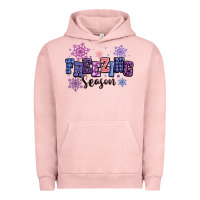 Pigment Salmon freezing season Urban Hoodie - MaliasSmallBusiness