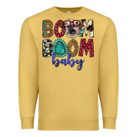 Antique Gold boom boom baby Premium Sweatshirt - Artiststas
