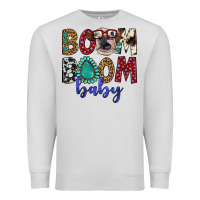 Dove Grey boom boom baby Premium Sweatshirt - Artiststas