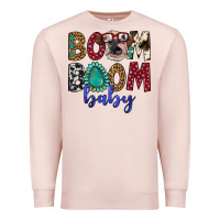 Pale Pink boom boom baby Premium Sweatshirt - Artiststas