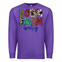 Purple boom boom baby Premium Sweatshirt - Artiststas