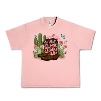 Salmon cowboy boots with cactus Urban Heavy Tee - MaliasSmallBusiness